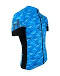 HAVEN Kurzarm Fahrradtrikot - SKINFIT NEO - Blau/Schwarz
