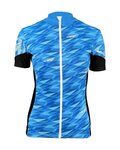 HAVEN Kurzarm Fahrradtrikot - SKINFIT NEO WOMEN - Blau/Weiß