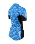 HAVEN Kurzarm Fahrradtrikot - SKINFIT NEO WOMEN - Blau/Weiß