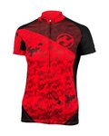 HAVEN Kurzarm Fahrradtrikot - SINGLETRAIL NEO WOMEN - Rot