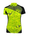 HAVEN Kurzarm Fahrradtrikot - SINGLETRAIL NEO WOMEN - Grün/Schwarz