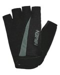 HAVEN Fingerlose Fahrradhandschuhe - TRIPLE - Schwarz/Grau