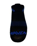 HAVEN Knöchelhohe Fahrradsocken - SNAKE SILVER NEO 2PAK - Schwarz/Blau