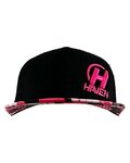 HAVEN Fahrradmütze - TRUCKER - Schwarz/Rosa