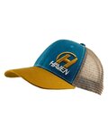 HAVEN Fahrradmütze - TRUCKER - Blau/Braun