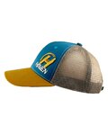 HAVEN Fahrradmütze - TRUCKER - Blau/Braun