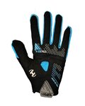 HAVEN Langfinger-Fahrradhandschuhe - DEMO NEO LONG - Schwarz/Blau