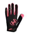 HAVEN Langfinger-Fahrradhandschuhe - DEMO NEO LONG - Schwarz/Rosa