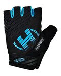 HAVEN Fingerlose Fahrradhandschuhe - DEMO NEO SHORT - Schwarz/Blau
