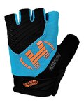 HAVEN Fingerlose Fahrradhandschuhe - DEMO NEO SHORT - Blau/Orange