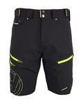 HAVEN Fahrradshorts ohne Träger - NAVAHO SHORTY - Schwarz/Grün