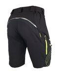 HAVEN Fahrradshorts ohne Träger - NAVAHO SHORTY - Schwarz/Grün
