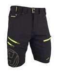 HAVEN Fahrradshorts ohne Träger - NAVAHO SHORTY - Schwarz/Grün