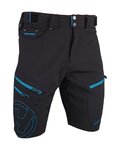 HAVEN Fahrradshorts ohne Träger - NAVAHO SHORTY - Blau/Schwarz