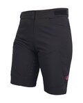 HAVEN Fahrradshorts ohne Träger - FACTORY AIR WMS - Schwarz/Rosa