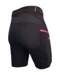 HAVEN Fahrradshorts ohne Träger - FACTORY AIR WMS - Schwarz/Rosa