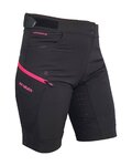 HAVEN Fahrradshorts ohne Träger - FACTORY AIR WMS - Schwarz/Rosa