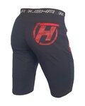 HAVEN Fahrradshorts ohne Träger - NALISHA SLIMFIT - Schwarz/Rot