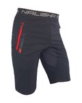 HAVEN Fahrradshorts ohne Träger - NALISHA SLIMFIT - Schwarz/Rot
