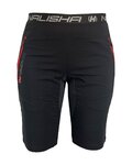HAVEN Fahrradshorts ohne Träger - NALISHA SLIMFIT - Schwarz/Rot