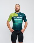 BONAVELO Kurzarm Fahrradtrikot - BORA 2024 - Hellgrün/Grün