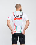 BONAVELO Kurzarm Fahrradtrikot - UAE 2024 - Weiß/Rot