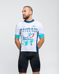 BONAVELO Kurzarm Fahrradtrikot - BAHRAIN VICTORIOUS 2025 - Weiß/Hellgrün