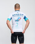 BONAVELO Kurzarm Fahrradtrikot - BAHRAIN VICTORIOUS 2025 - Weiß/Hellgrün