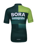 BONAVELO Kurzarm Fahrradtrikot - BORA 2024 KIDS - Grün/Hellgrün