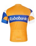 BONAVELO Kurzarm Fahrradtrikot - RABOBANK - Orange/Blau
