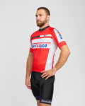 BONAVELO Kurzarm Fahrradtrikot - KATUSHA - Rot/Weiß