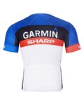 BONAVELO Kurzarm Fahrradtrikot - GARMIN SHARP - Blau/Schwarz