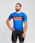 BONAVELO Kurzarm Fahrradtrikot - GARMIN SHARP - Blau/Schwarz