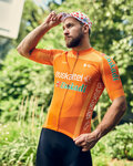 BONAVELO Kurzarm Fahrradtrikot - EUSKALTEL-EUSKADI - Orange