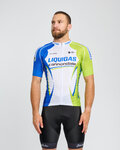 BONAVELO Kurzarm Fahrradtrikot - LIQUIGAS CANNONDALE - Blau/Grün/Weiß