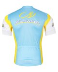 BONAVELO Kurzarm Fahrradtrikot - ASTANA - Gelb/Türkis