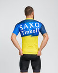 BONAVELO Kurzarm Fahrradtrikot - SAXO BANK TINKOFF - Blau/Gelb