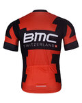 BONAVELO Kurzarm Fahrradtrikot - BMC - Rot/Schwarz