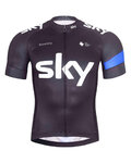 BONAVELO Kurzarm Fahrradtrikot - SKY - Schwarz