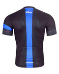 BONAVELO Kurzarm Fahrradtrikot - SKY - Schwarz
