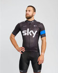 BONAVELO Kurzarm Fahrradtrikot - SKY - Schwarz