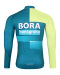 BONAVELO Langarm Fahrradtrikot für den Winter - BORA 2024 WINTER - Grün