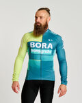 BONAVELO Langarm Fahrradtrikot für den Winter - BORA 2024 WINTER - Grün
