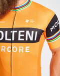 BONAVELO Kurzarm Fahrradtrikot - MOLTENI ARCORE - Orange
