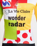 BONAVELO Kurzarm Fahrradtrikot - 1985 LA VIE CLAIRE TDF - mehrfarbig