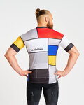 BONAVELO Kurzarm Fahrradtrikot - 1985 LA VIE CLAIRE RADAR - mehrfarbig