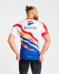 BONAVELO Kurzarm Fahrradtrikot - 1996 BANESTO - Blau/Weiß/Rot