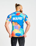 BONAVELO Kurzarm Fahrradtrikot - MAPEI - Blau/mehrfarbig