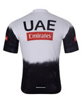 BONAVELO Kurzarm Fahrradtrikot - UAE 2025 - Weiß/Schwarz