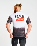 BONAVELO Kurzarm Fahrradtrikot - UAE 2025 - Weiß/Schwarz